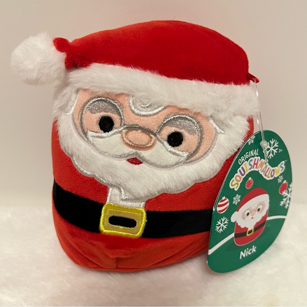 Squishmallow Nick Santa Claus 🎅, Christmas 🎄☃️, 4.5” New